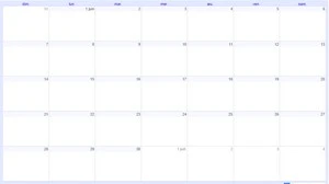 calendrier