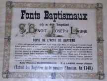 fonts baptismaux