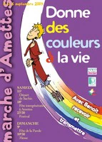 Neuvaine 2009 : Donne des couleurs à la vie affiche