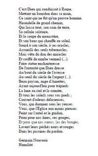 Le marcheur de Dieu